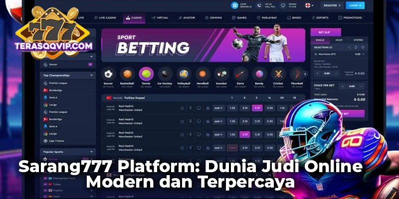 Sarang777 Platform: Dunia Judi Online Modern dan Terpercaya